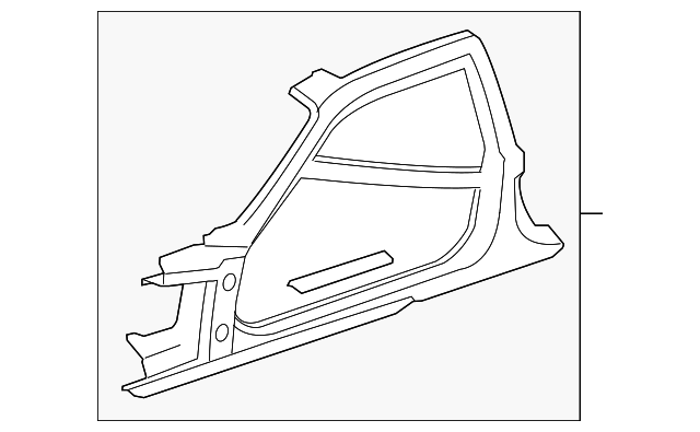 Panel-Body Side (Jaguar OEM) C2N2840OEM