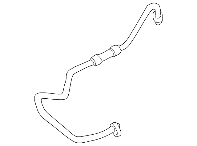 Hose-Oil Cooler (Jaguar OEM) C2N2911OEM