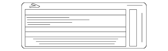 Label-Emission (Jaguar OEM) C2N3149OEM