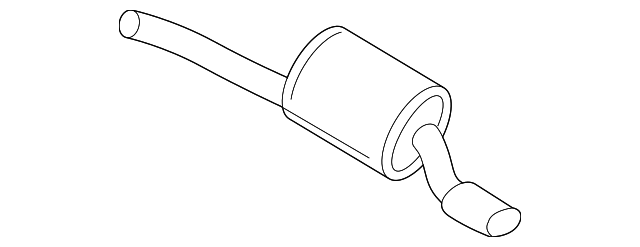 Silencer-Exhaust (Jaguar OEM) C2N3281OEM