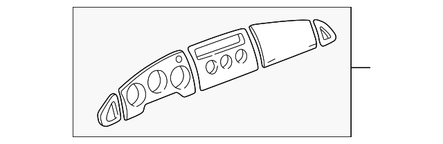 Kit-Facia Veneer (Jaguar OEM) C2N3461OEM