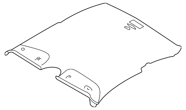 Headlining (Jaguar OEM) C2N3829AGDOEM