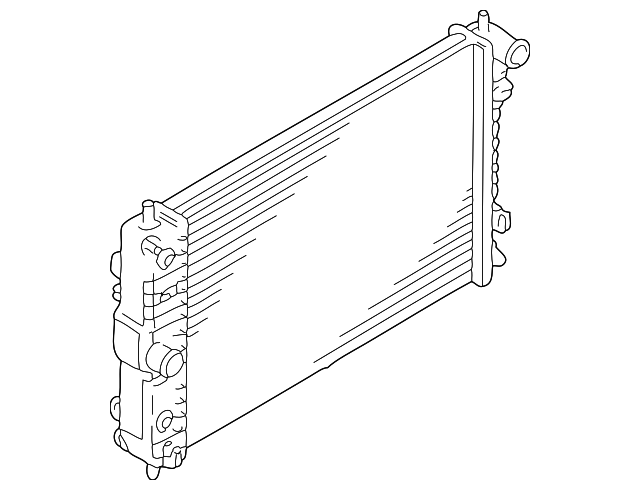 Radiator (Jaguar OEM) C2N4579OEM