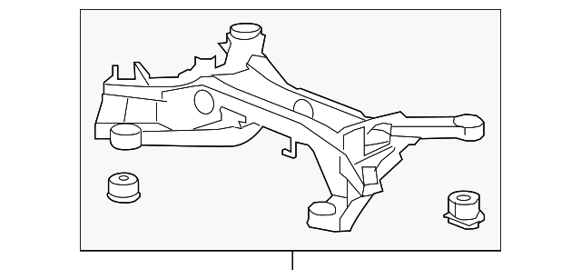 Subframe-Suspens C2P10132OEM