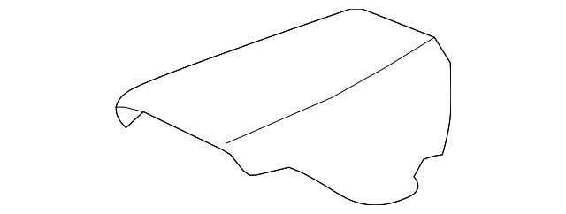 Cover-Tunnel (Jaguar OEM) C2P10321RGVOEM