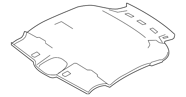 Headlining - Discontinued (Jaguar OEM) C2P11572AMNOEM