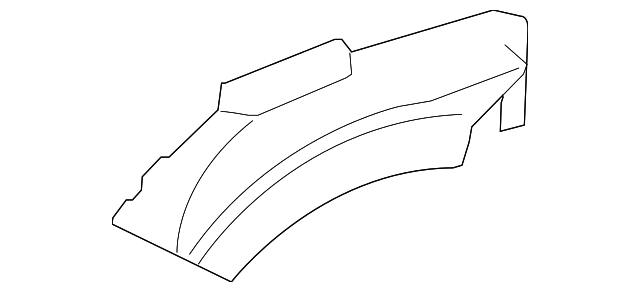 Panel-Wheelarch (Jaguar OEM) C2P11923OEM