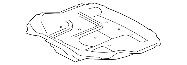 Panel-Trunk Floo (Jaguar OEM) C2P11924OEM