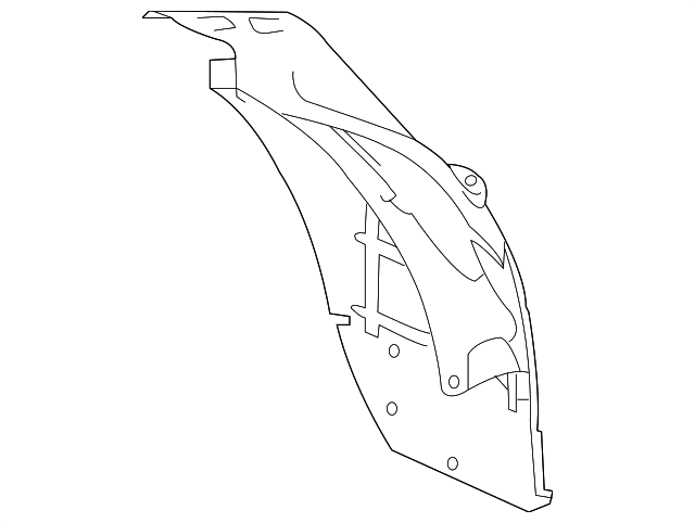 Liner-Wheelarch (Jaguar OEM) C2P12151OEM