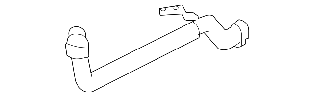 Hose-Air Con (Jaguar OEM) C2P12378OEM