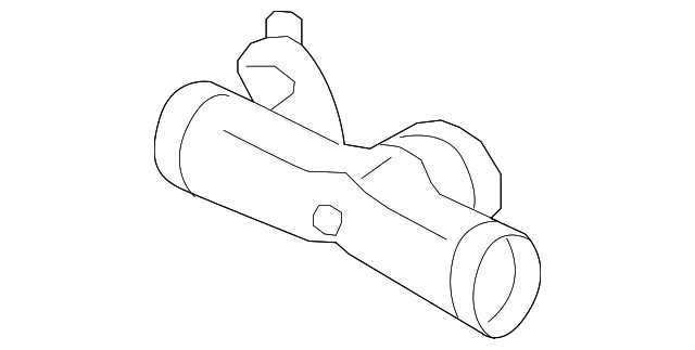 Tube-T-Piece (Jaguar OEM) C2P13167OEM