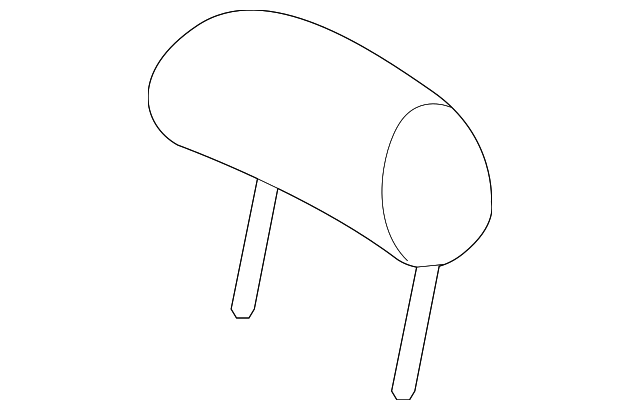Headrest (Jaguar OEM) C2P13627SEPOEM