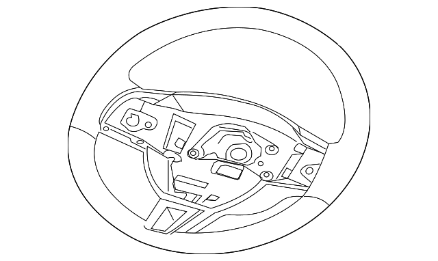 Wheel-Steering (Jaguar OEM) C2P14942AMSOEM