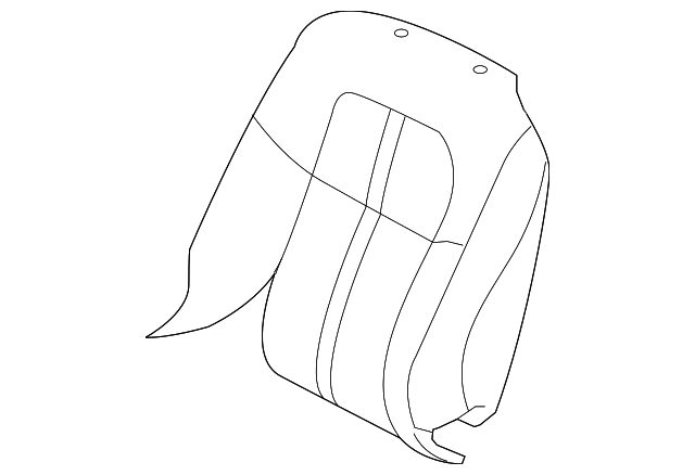 Cover-Squab (Jaguar OEM) C2P16771RFYOEM