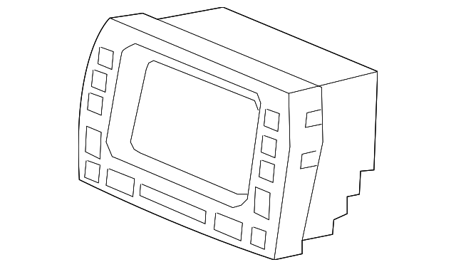 Display/Screen-T (Jaguar OEM) C2P17716OEM