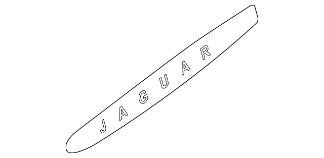Badge-Name (Jaguar OEM) C2P18254OEM