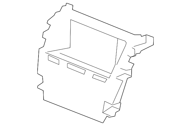 Panel-Air Con/Ra (Jaguar OEM) C2P18753OEM