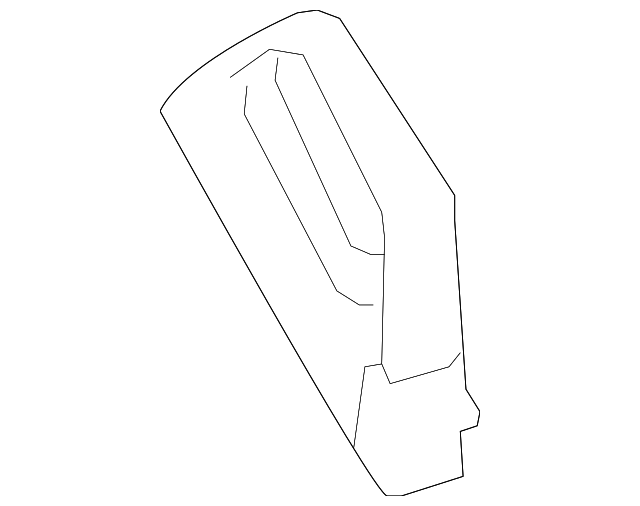 Guide-Seatbelt (Jaguar OEM) C2P19723AMSOEM