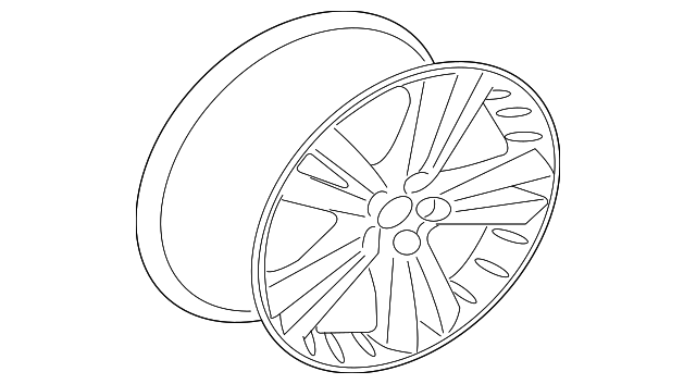 Wheel-Road-Alloy (Jaguar OEM) C2P21174OEM