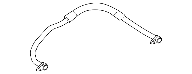 Hose-Oil Cooler (Jaguar OEM) C2P2130OEM