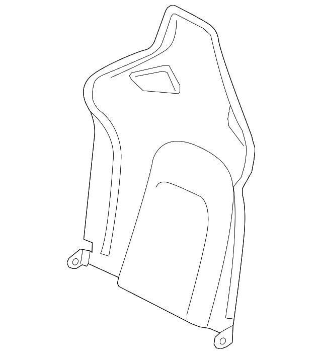 Backcover-Squab (Jaguar OEM) C2P21344LEGOEM