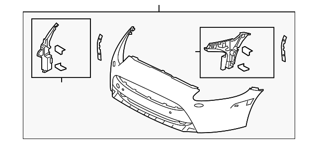 Cover-Bumper (Jaguar OEM) C2P21892XXXOEM