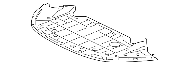Undertray (Jaguar OEM) C2P21918OEM