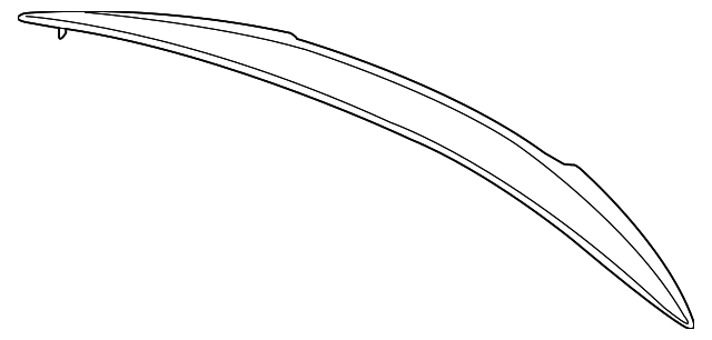 Spoiler (Jaguar OEM) C2P22257XXXOEM