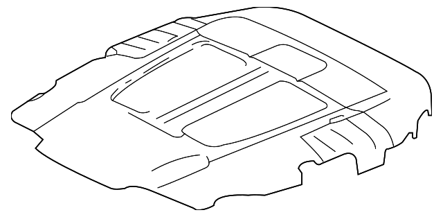 Cover-Engine (Jaguar OEM) C2P23378OEM