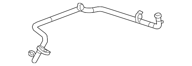 Hose (Jaguar OEM) C2P24287OEM