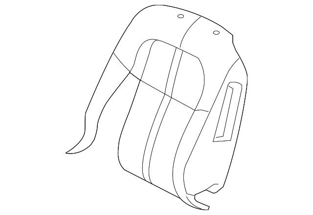 Cover-Squab (Jaguar OEM) C2P24315LEGOEM