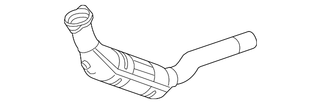 Catalt&Dnppe-Exh (Jaguar OEM) C2P24804OEM