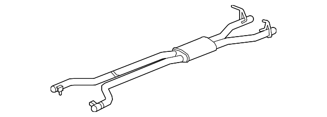 Silencer-Exhaust (Jaguar OEM) C2P24863OEM