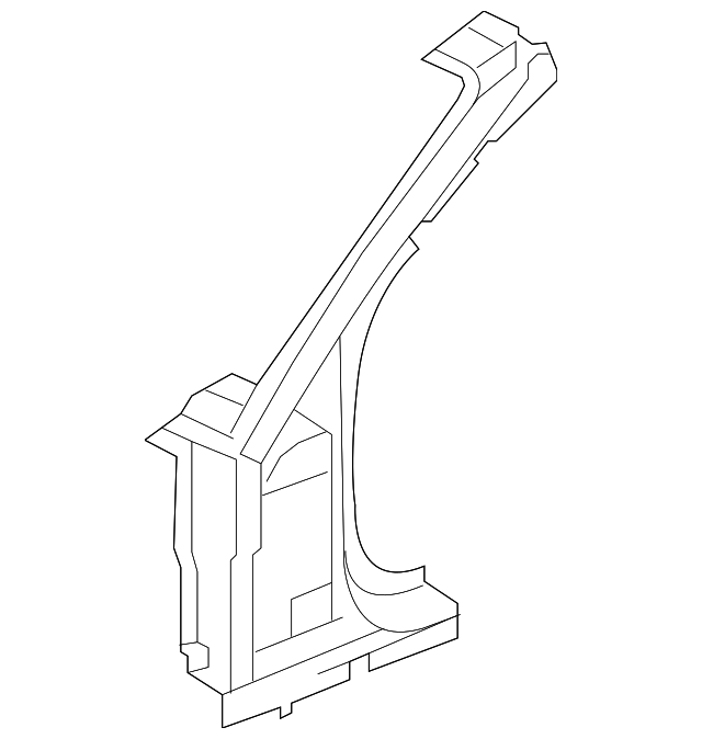 Panel-A-Post (Jaguar OEM) C2P25055OEM