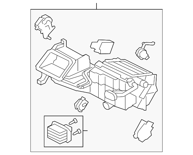 Blower-Evaporato (Jaguar OEM) C2P25353OEM