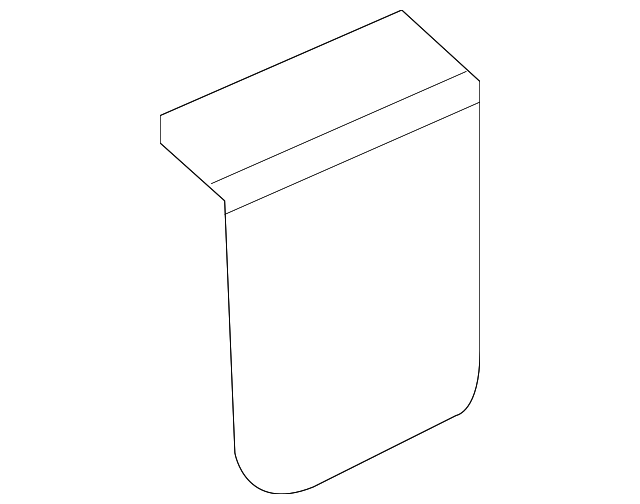 Treadplate Insert XK>2010 C2P2747