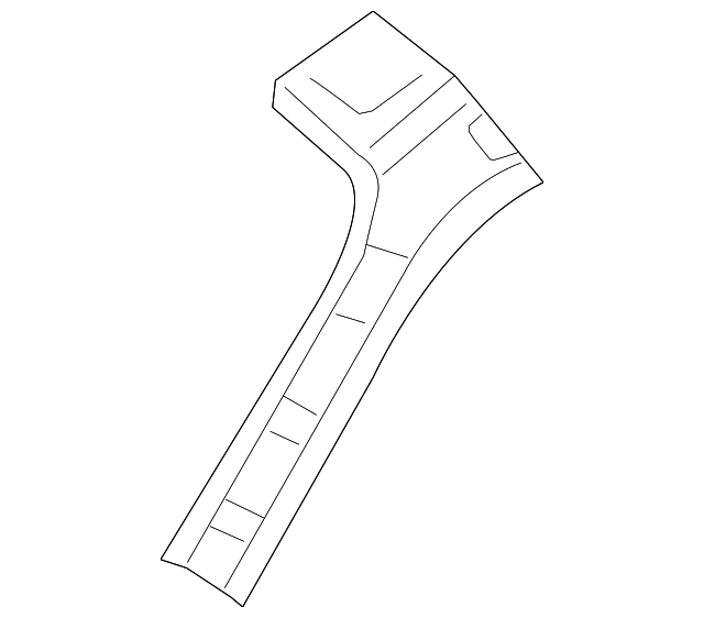 Panel-A-Post Clo - Discontinued (Jaguar OEM) FJG1375BAOEM