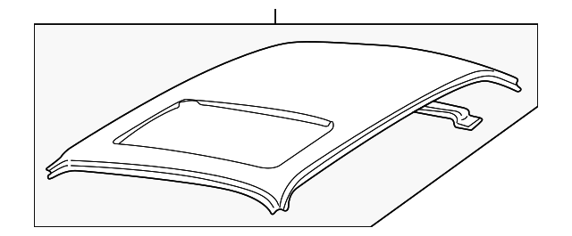 Panel-Roof - Discontinued (Jaguar OEM) FNA1102AFOEM