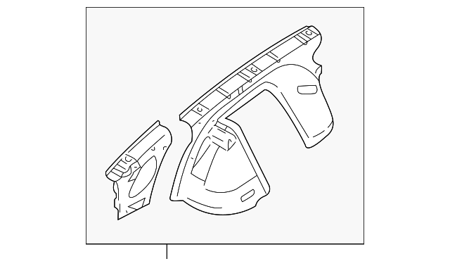 Panel-Valance (Jaguar OEM) FNC4991AAOEM