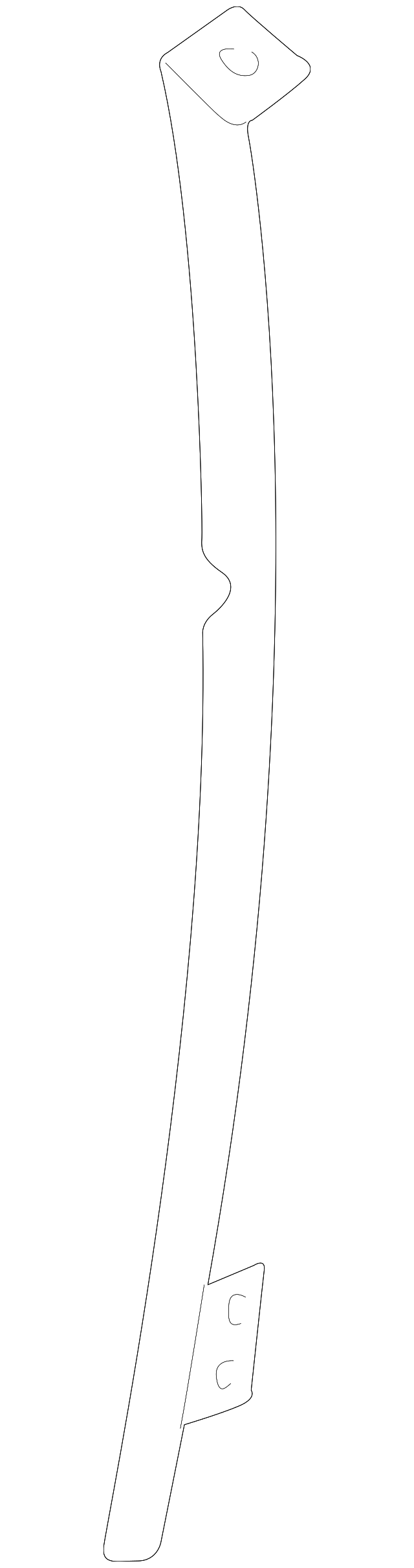 Rail-Guide (Jaguar OEM) GJA1016AHOEM