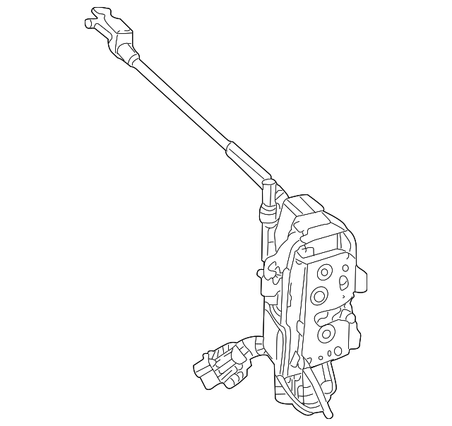 Latch-Door - Discontinued (Jaguar OEM) GJA1080EKOEM