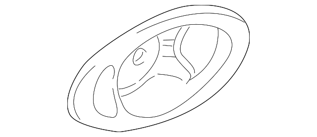 Escutcheon-Rem C (Jaguar OEM) GJA1154BCLEGOEM