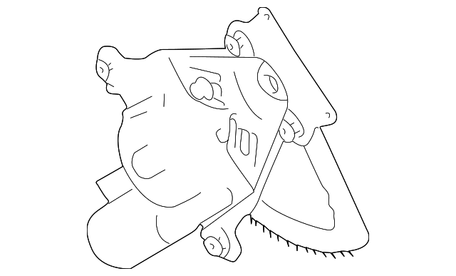 Motor-Window Reg - Discontinued (Jaguar OEM) GJA1733ABOEM