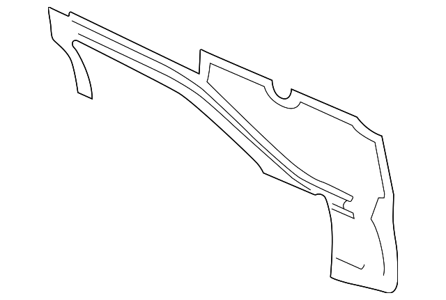 Deflector-Water (Jaguar OEM) GJA1799ABOEM