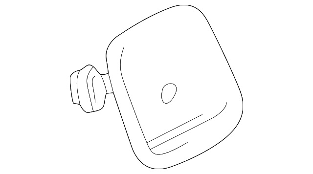 Escutcheon-Seatb - Discontinued (Jaguar OEM) GJA2487ACSDCOEM