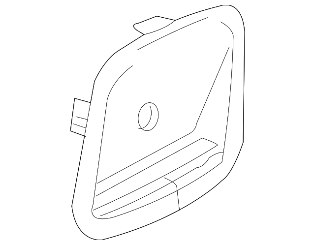 Escutcheon-Seat - Discontinued (Jaguar OEM) GJA2487BAAGDOEM