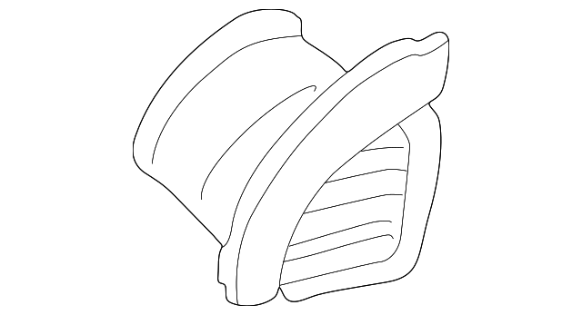Vent-Facia (Jaguar OEM) GJA6721AEOEM