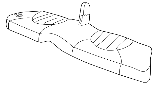 Cushion - Discontinued (Jaguar OEM) GJB5300BAAGDOEM