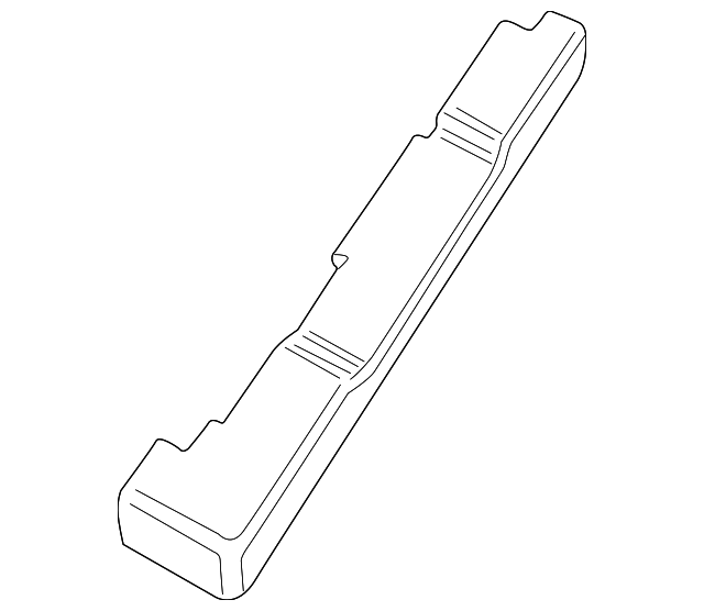 Cover-Seat Slide (Jaguar OEM) GJE4751ACSDZOEM