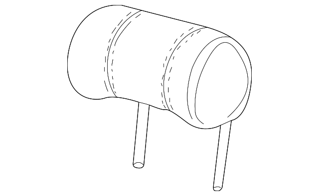 Headrest, Discontinued (Limited Supply) GNA5151DAAGDOEM